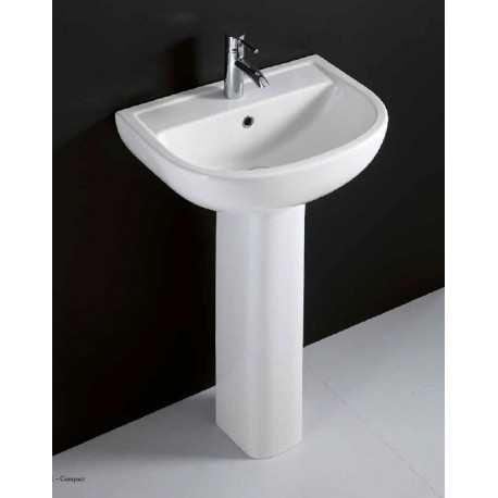 RAK COMPACT LAVABO CM 55 CON COLONNA